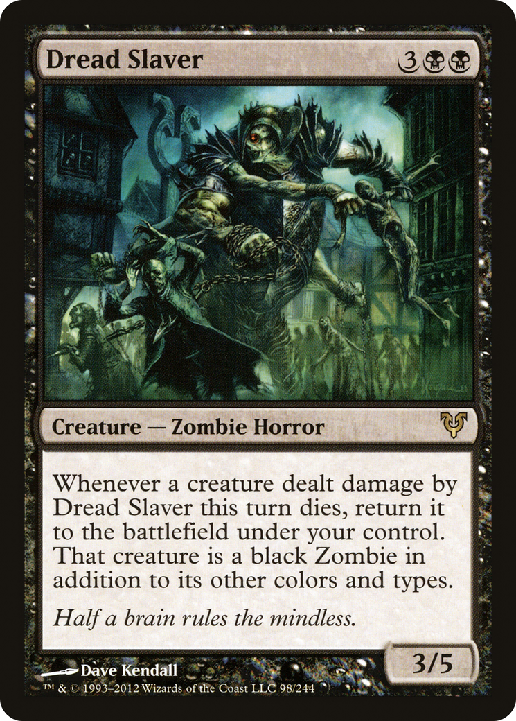 Dread Slaver (AVR-098) [Avacyn Restored] MTG Single Wizards of the Coast