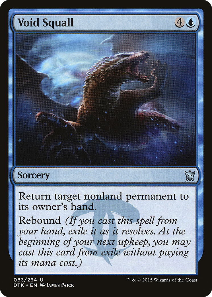 Void Squall (DTK-083) [Dragons of Tarkir] MTG Single Wizards of the Coast