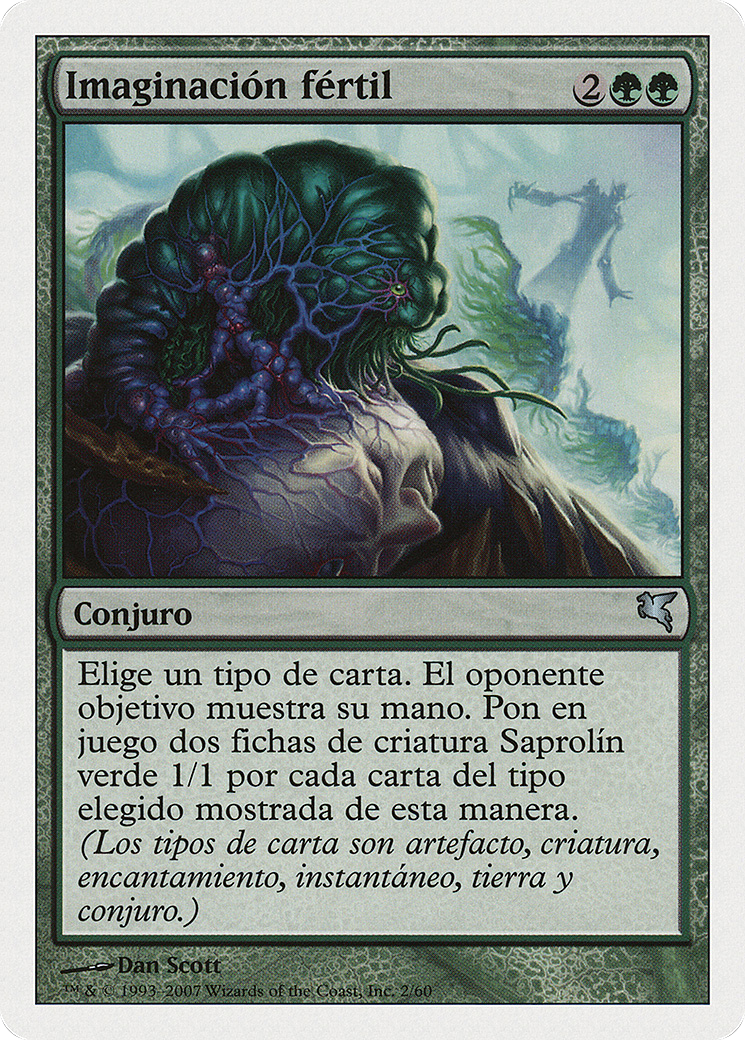 Fertile Imagination (Spanish) - "Imaginacion fertil" (J2) (PSAL-0J2) [Misc] Salvat 2005 MTG Single Wizards of the Coast