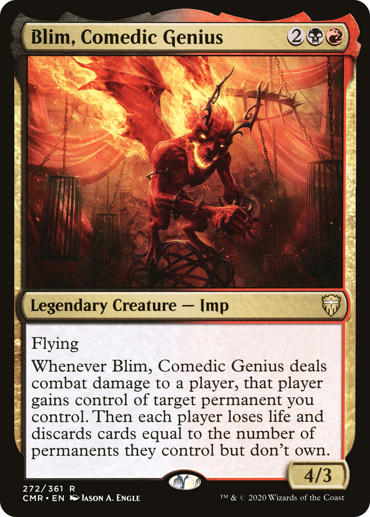 Blim, Comedic Genius (CMR-272) [Commander Legends] MTG Single Wizards of the Coast