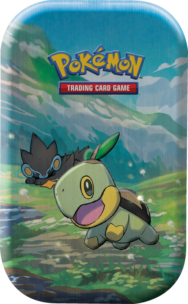 Pokémon Sinnoh Star Mini Tin (Turtwig) Pokemon Sealed Pokémon   