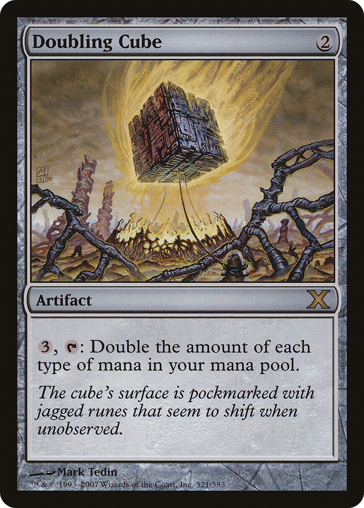 Doubling Cube (10E-321) [Tenth Edition] MTG Single Wizards of the Coast