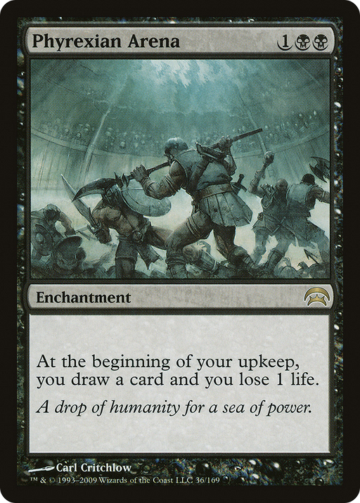 Phyrexian Arena (HOP-036) [Misc] Planechase MTG Single Wizards of the Coast