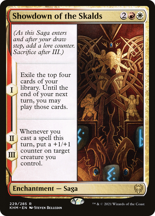 Showdown of the Skalds (KHM-229) [Kaldheim] MTG Single Wizards of the Coast