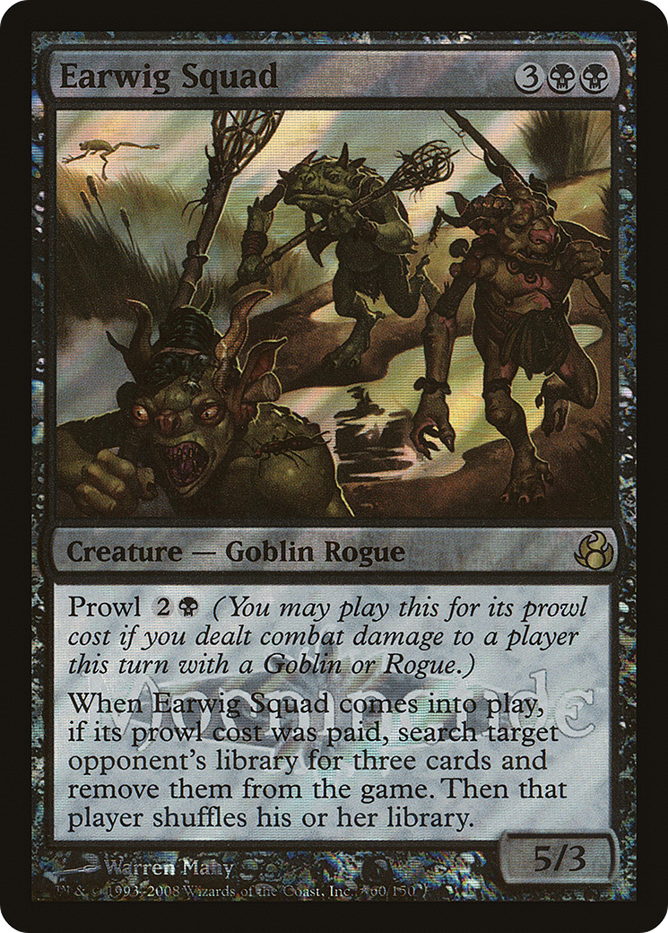 Earwig Squad (LARP-060) [Morningtide Promos] Foil MTG Single Wizards of the Coast