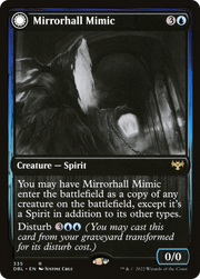 Mirrorhall Mimic // Ghastly Mimicry (DBL-335) [Innistrad: Double Feature] MTG Single Wizards of the Coast