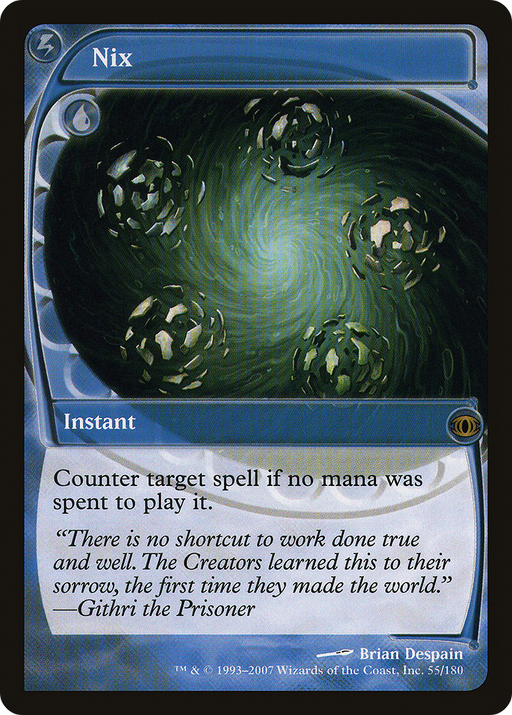 Nix (FUT-055) [Future Sight] MTG Single Wizards of the Coast