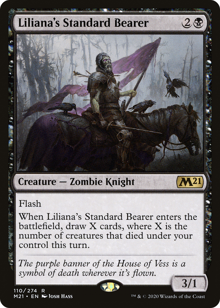 Liliana's Standard Bearer (M21-110) [Core Set 2021] MTG Single Wizards of the Coast