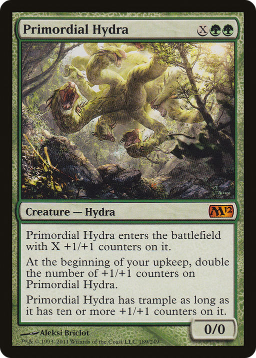Primordial Hydra (M12-189) [Magic 2012] MTG Single Wizards of the Coast