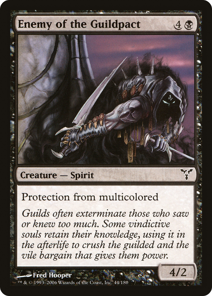 Enemy of the Guildpact (DIS-044) [Dissension] Foil MTG Single Wizards of the Coast