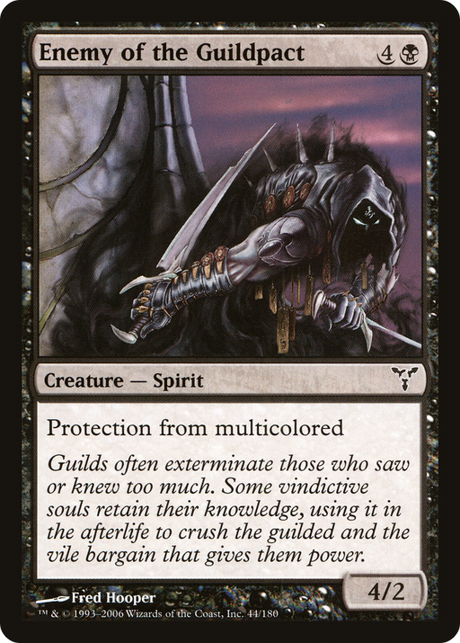 Enemy of the Guildpact (DIS-044) [Dissension] Foil MTG Single Wizards of the Coast