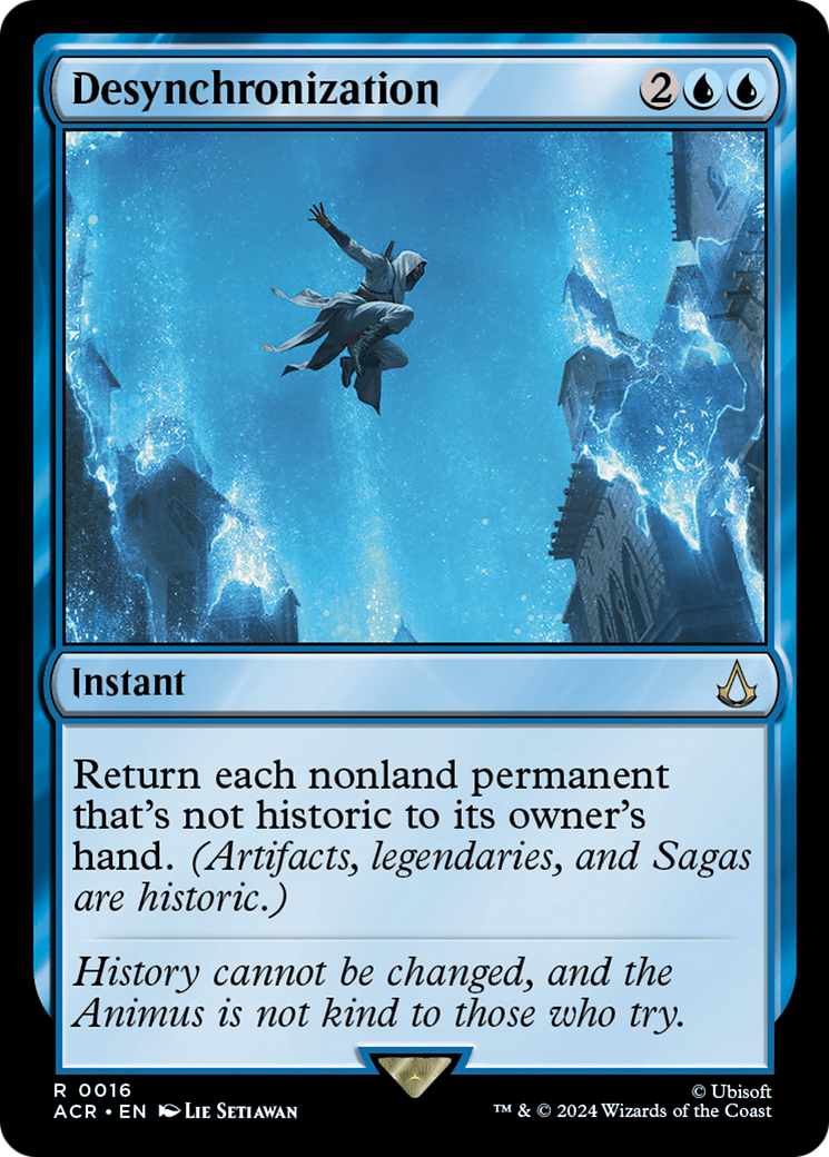 Desynchronization (ACR-016) [Assassin's Creed] Foil MTG Single Wizards of the Coast