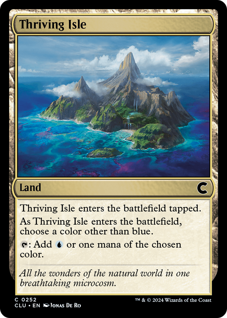 Thriving Isle (CLU-252) [Ravnica: Clue Edition] MTG Single Wizards of the Coast