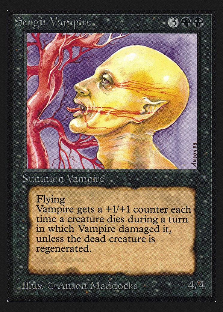 Sengir Vampire (CED-128) [Collectors' Edition] MTG Single Wizards of the Coast