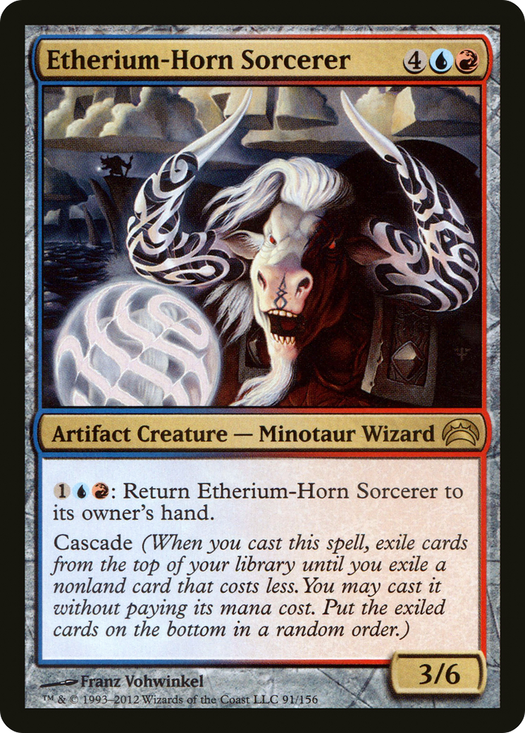 Etherium-Horn Sorcerer (PC2-091) [Misc] Planechase 2012 MTG Single Wizards of the Coast