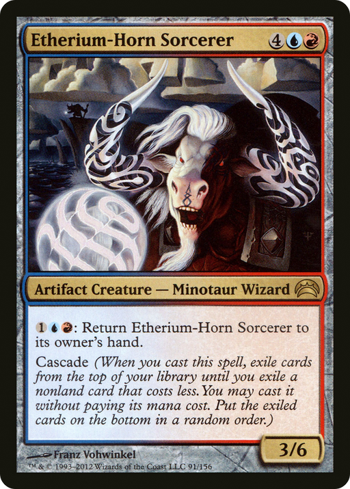 Etherium-Horn Sorcerer (PC2-091) [Misc] Planechase 2012 Foil MTG Single Wizards of the Coast