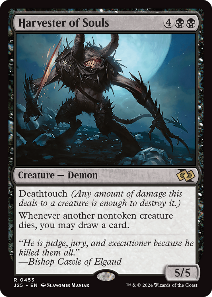 Harvester of Souls (J25-453) [Foundations Jumpstart] MTG Single Wizards of the Coast