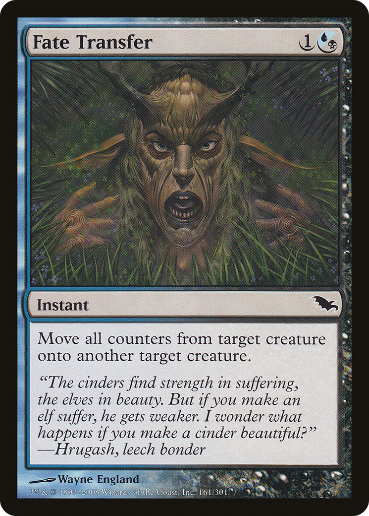 Fate Transfer (SHM-161) [Shadowmoor] Foil MTG Single Wizards of the Coast