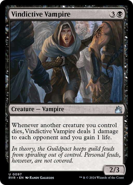 Vindictive Vampire (RVR-097) [Ravnica Remastered] Foil MTG Single Wizards of the Coast
