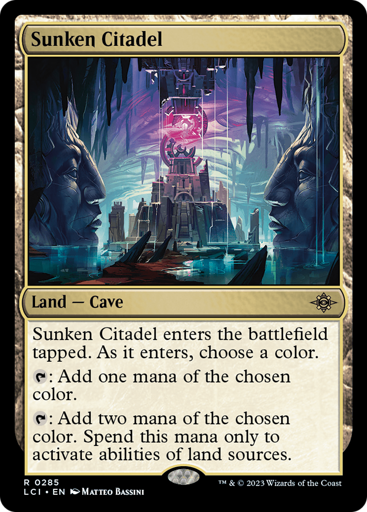 Sunken Citadel (LCI-285) [The Lost Caverns of Ixalan] Foil MTG Single Wizards of the Coast