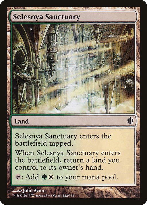 Selesnya Sanctuary (C13-322) [Commander 2013] MTG Single Wizards of the Coast