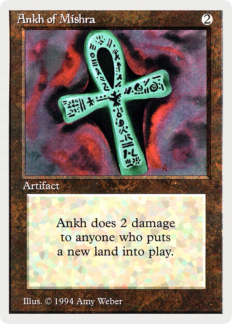 Ankh of Mishra (SUM-233) [Misc] Summer Magic / Edgar MTG Single Wizards of the Coast