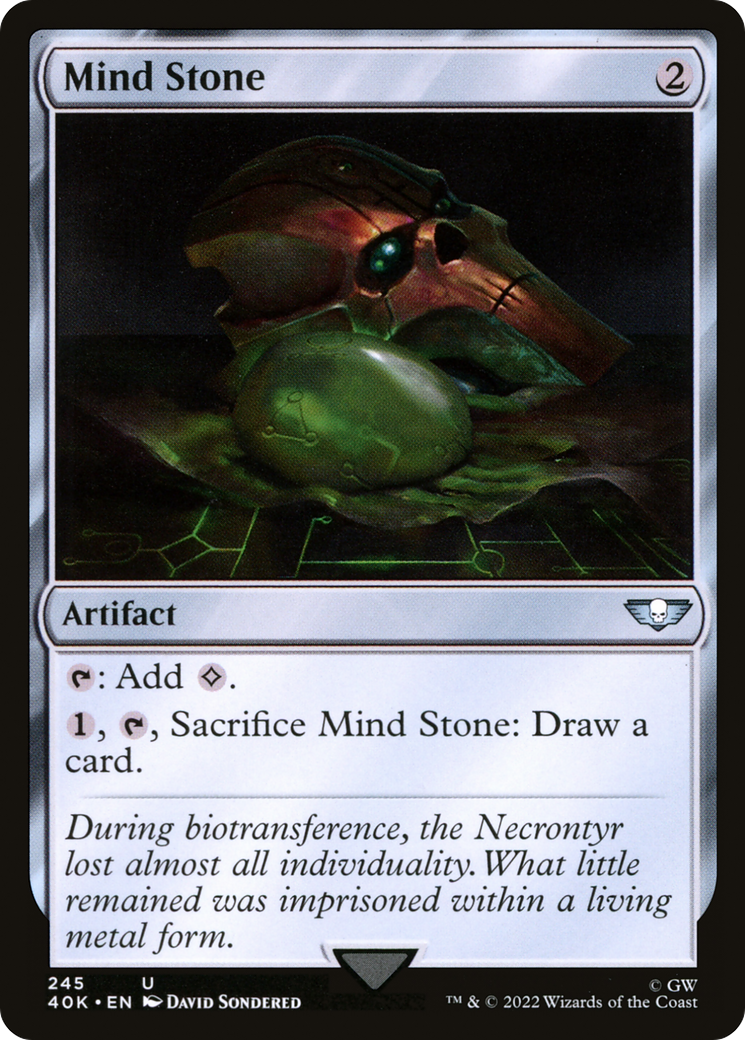 Mind Stone (40K-245) [Warhammer 40,000 Commander] MTG Single Wizards of the Coast