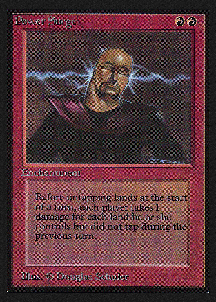 Power Surge (IED-168) [Intl. Collectors' Edition] MTG Single Wizards of the Coast