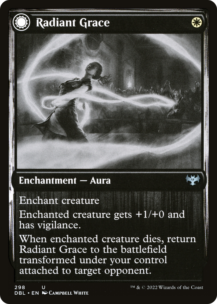 Radiant Grace (DBL-298) [Innistrad: Double Feature] Foil MTG Single Wizards of the Coast
