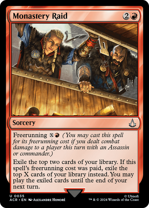 Monastery Raid (ACR-035) [Assassin's Creed] MTG Single Wizards of the Coast