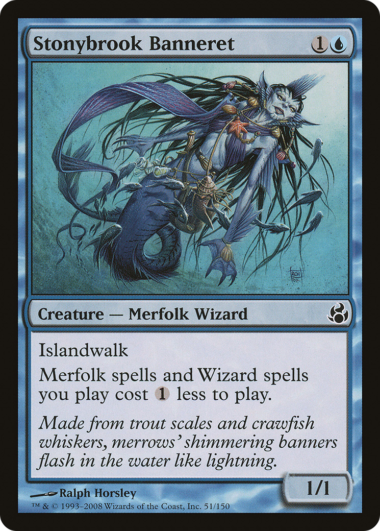 Stonybrook Banneret (MOR-051) [Morningtide] Foil MTG Single Wizards of the Coast