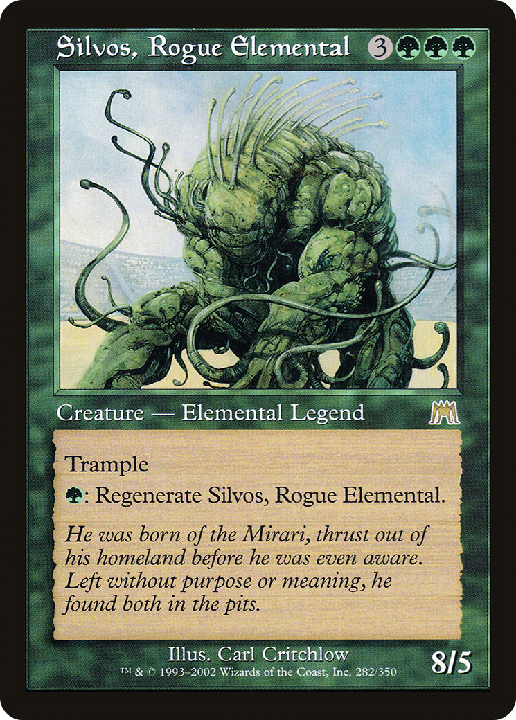 Silvos, Rogue Elemental (ONS-282) [Onslaught] Foil MTG Single Wizards of the Coast