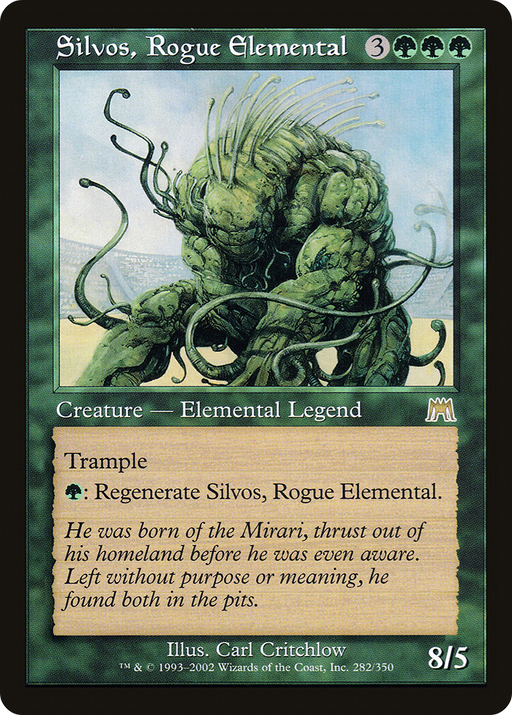 Silvos, Rogue Elemental (ONS-282) [Onslaught] Foil MTG Single Wizards of the Coast