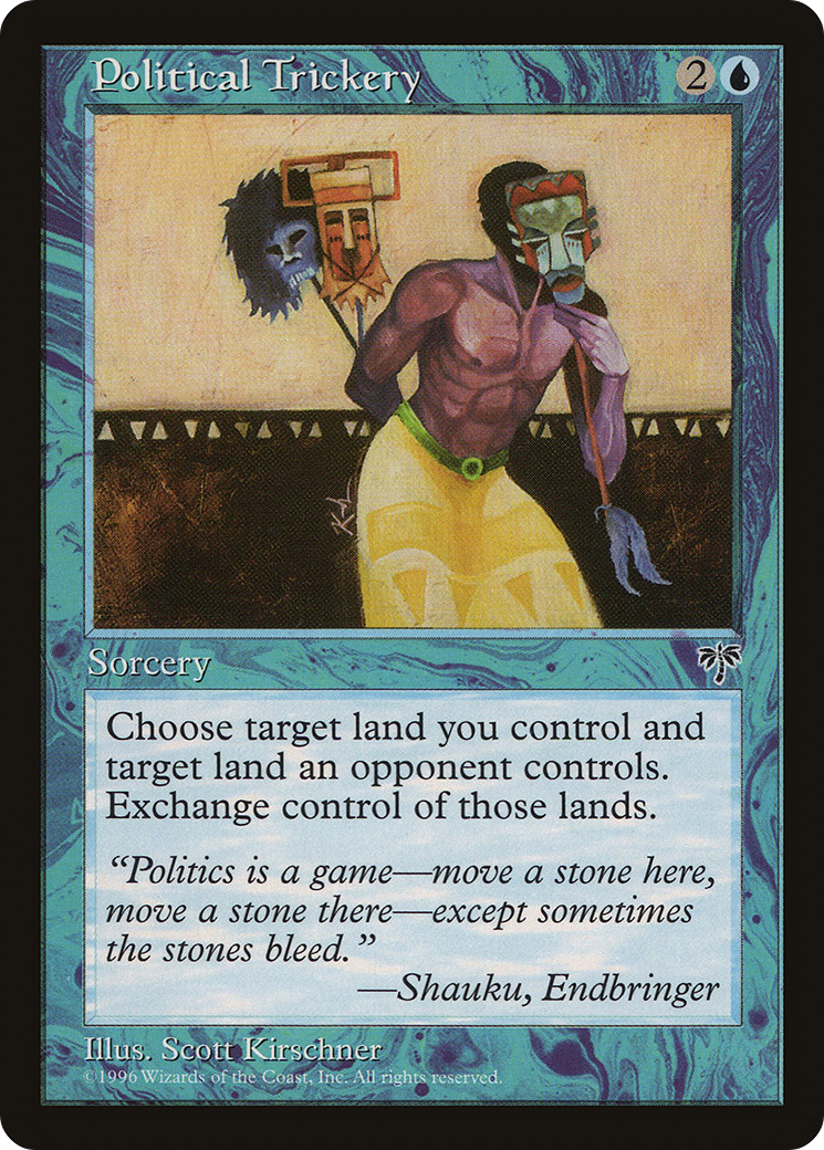 Political Trickery (MIR-081) [Mirage] MTG Single Wizards of the Coast
