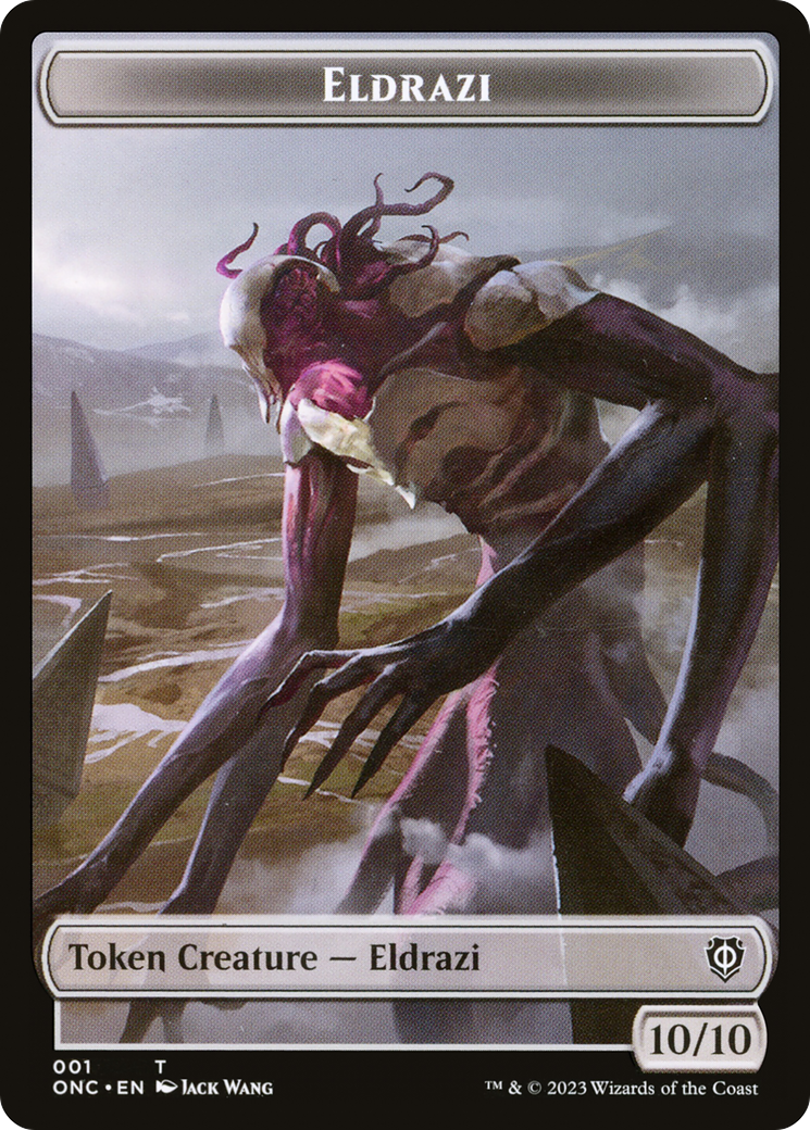 Eldrazi (TONC-001) [Tokens] Phyrexia: All Will Be One Commander Tokens MTG Single Wizards of the Coast