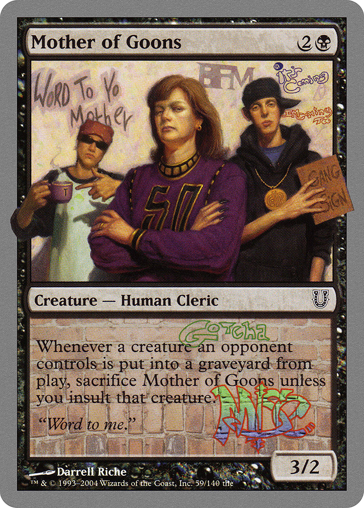 Mother of Goons (UNH-059) [Unhinged] Foil MTG Single Wizards of the Coast