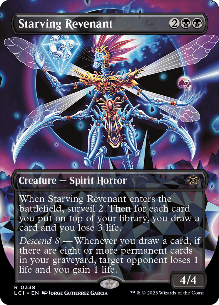 Starving Revenant (LCI-338) [The Lost Caverns of Ixalan] (Borderless) MTG Single Wizards of the Coast