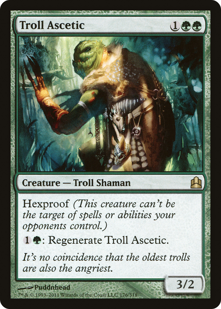 Troll Ascetic (CMD-176) [Commander 2011] MTG Single Wizards of the Coast