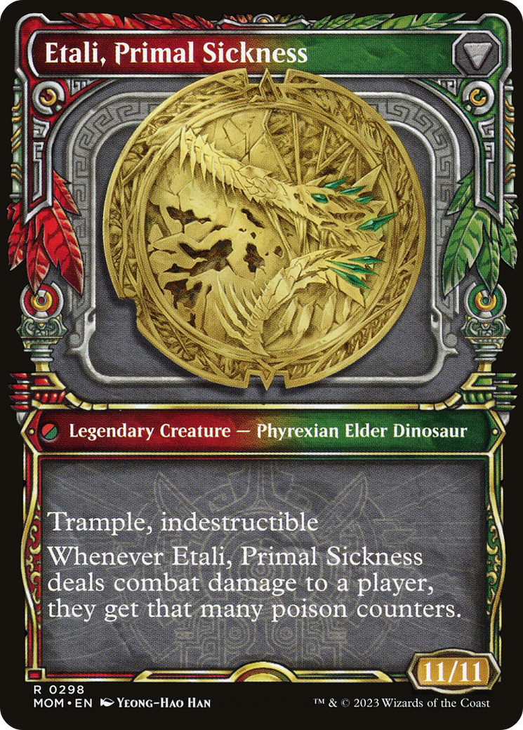 Etali, Primal Conqueror (MOM-298) [March of the Machine] (Showcase) MTG Single Wizards of the Coast