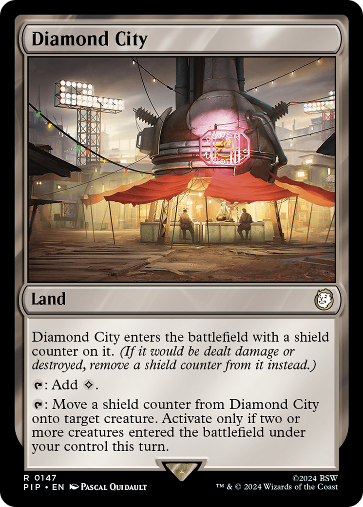Diamond City (PIP-147) [Fallout] MTG Single Wizards of the Coast