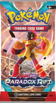 Pokémon Scarlet and Violet: Paradox Rift - Booster Pack Pokemon Sealed Pokémon   