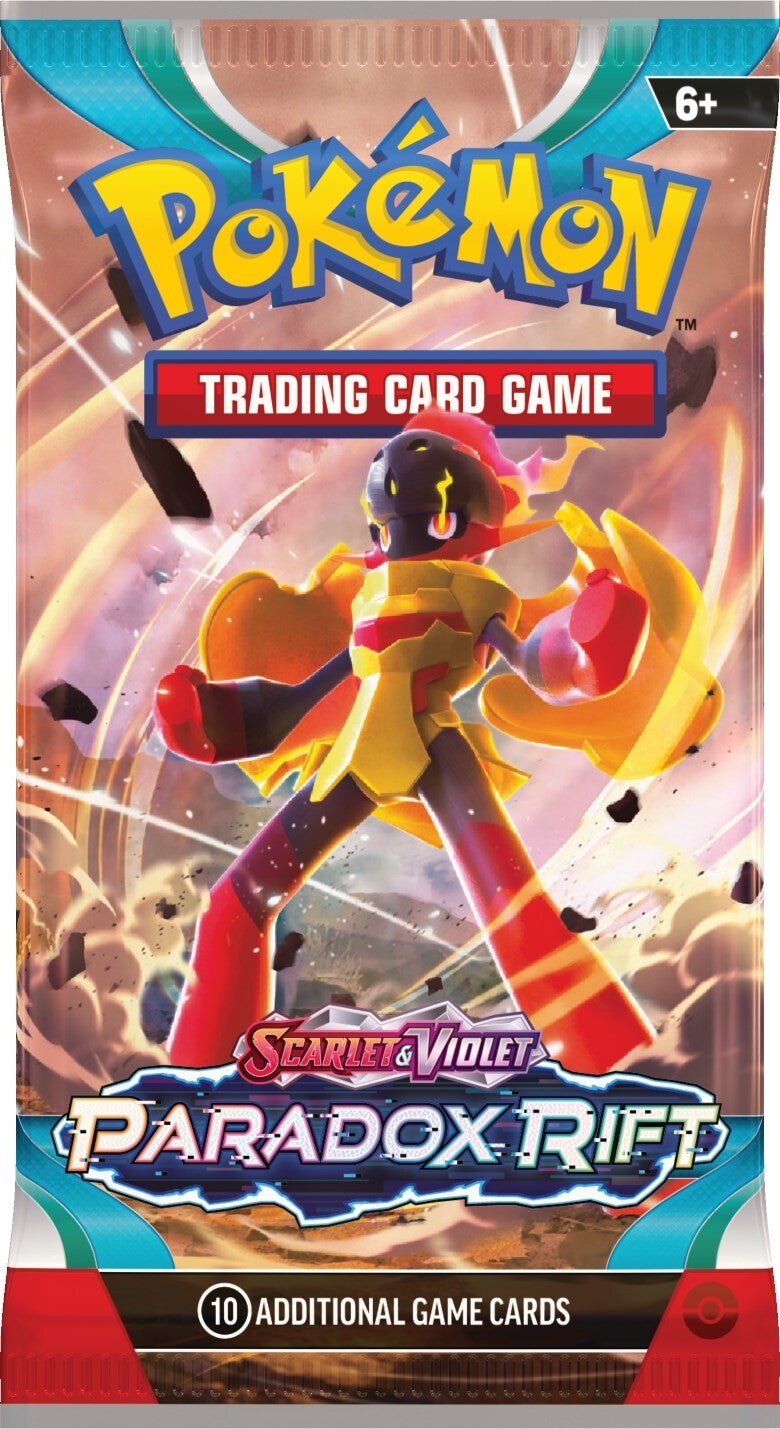 Pokémon Scarlet and Violet: Paradox Rift - Booster Pack Pokemon Sealed Pokémon   