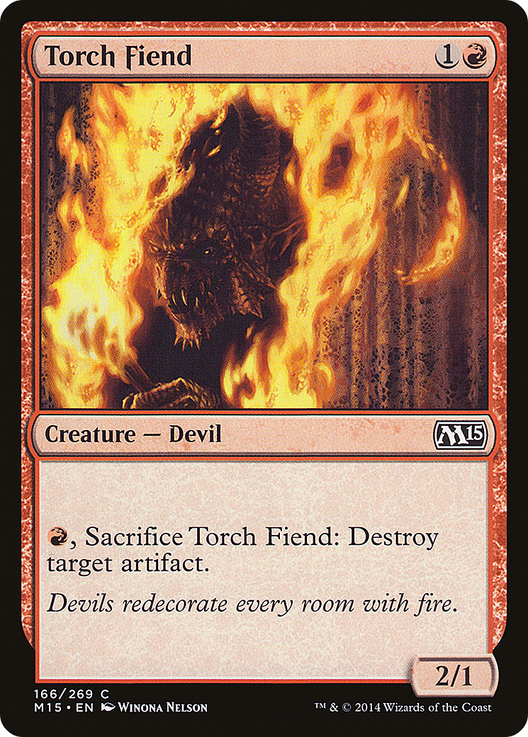 Torch Fiend (M15-166) [Magic 2015] MTG Single Wizards of the Coast