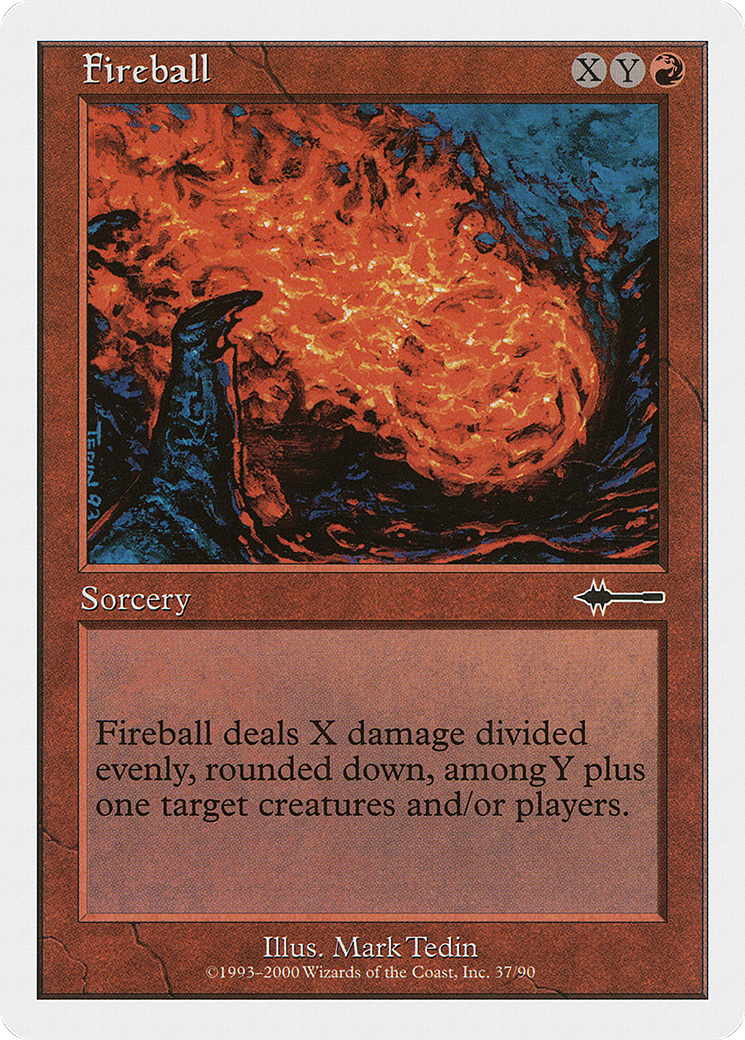 Fireball (BTD-037) [Misc] Beatdown Box Set MTG Single Wizards of the Coast
