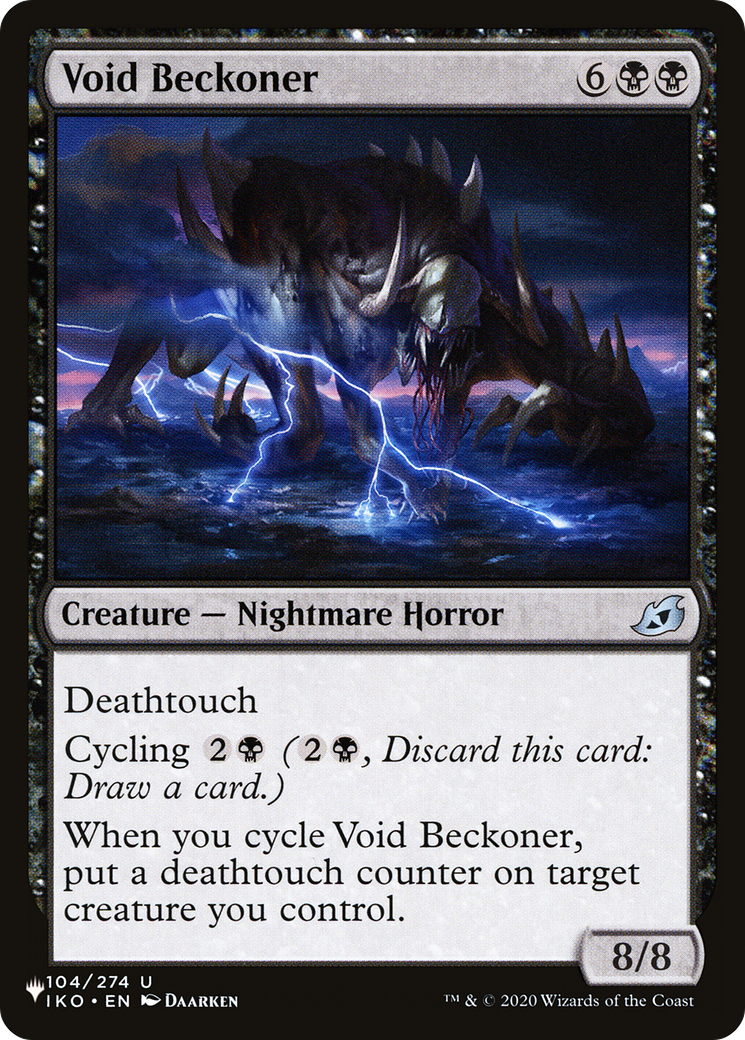 Void Beckoner (LIST-IKO-104) [Mystery Booster] The List MTG Single Wizards of the Coast