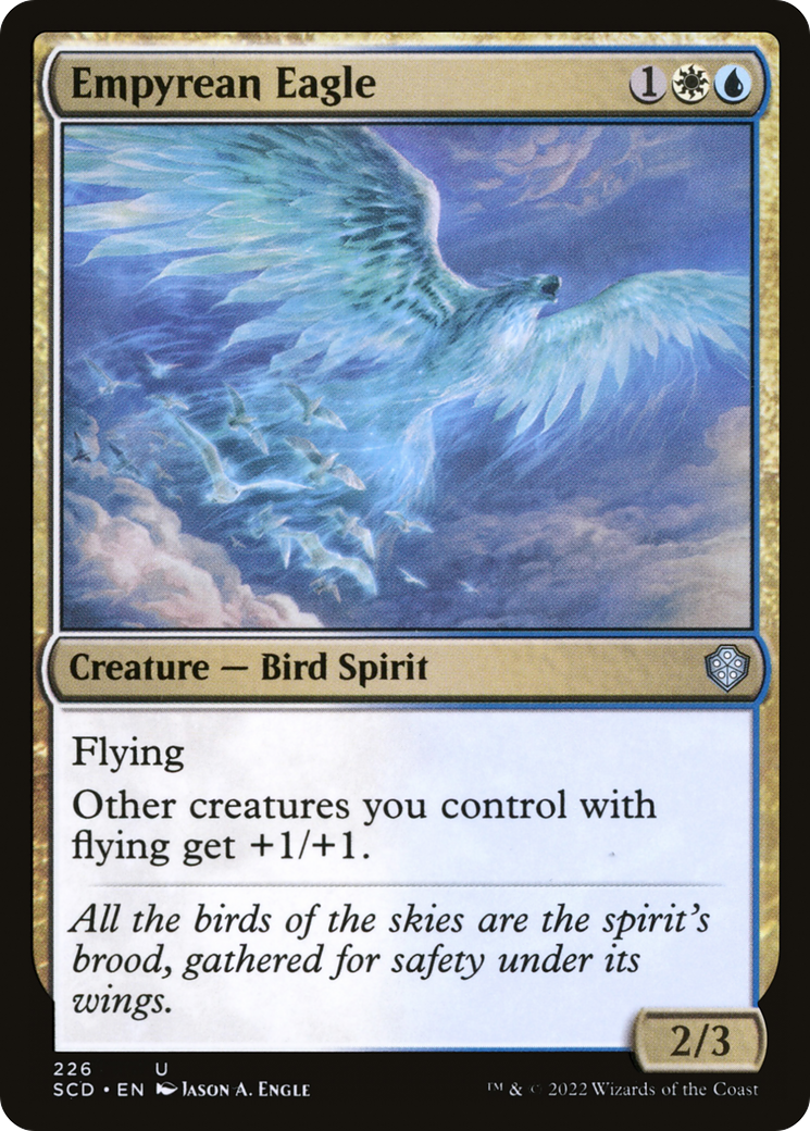 Empyrean Eagle (SCD-226) [Starter Commander Decks] MTG Single Wizards of the Coast