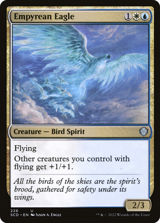 Empyrean Eagle (SCD-226) [Starter Commander Decks] MTG Single Wizards of the Coast