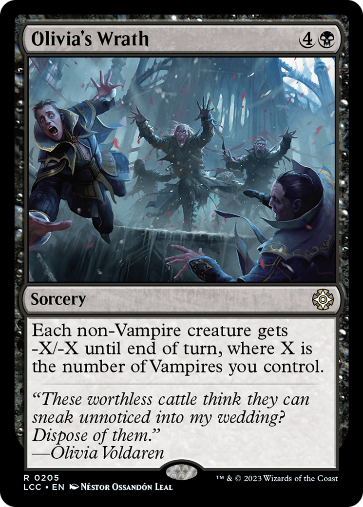 Olivia's Wrath (LCC-205) [The Lost Caverns of Ixalan Commander] MTG Single Wizards of the Coast