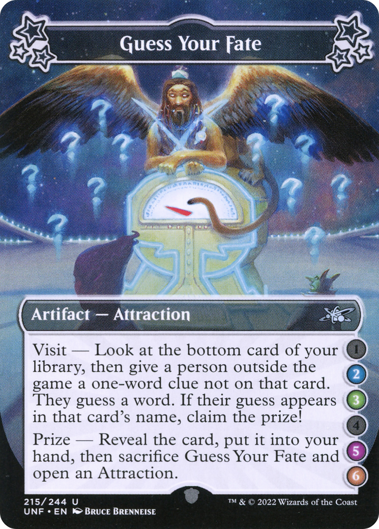 Guess Your Fate (UNF-215B) [Unfinity] MTG Single Wizards of the Coast