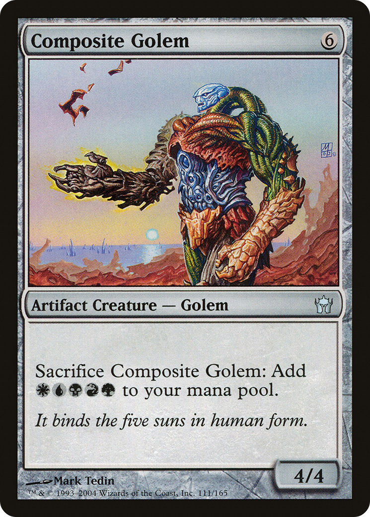Composite Golem (5DN-111) [Fifth Dawn] MTG Single Wizards of the Coast